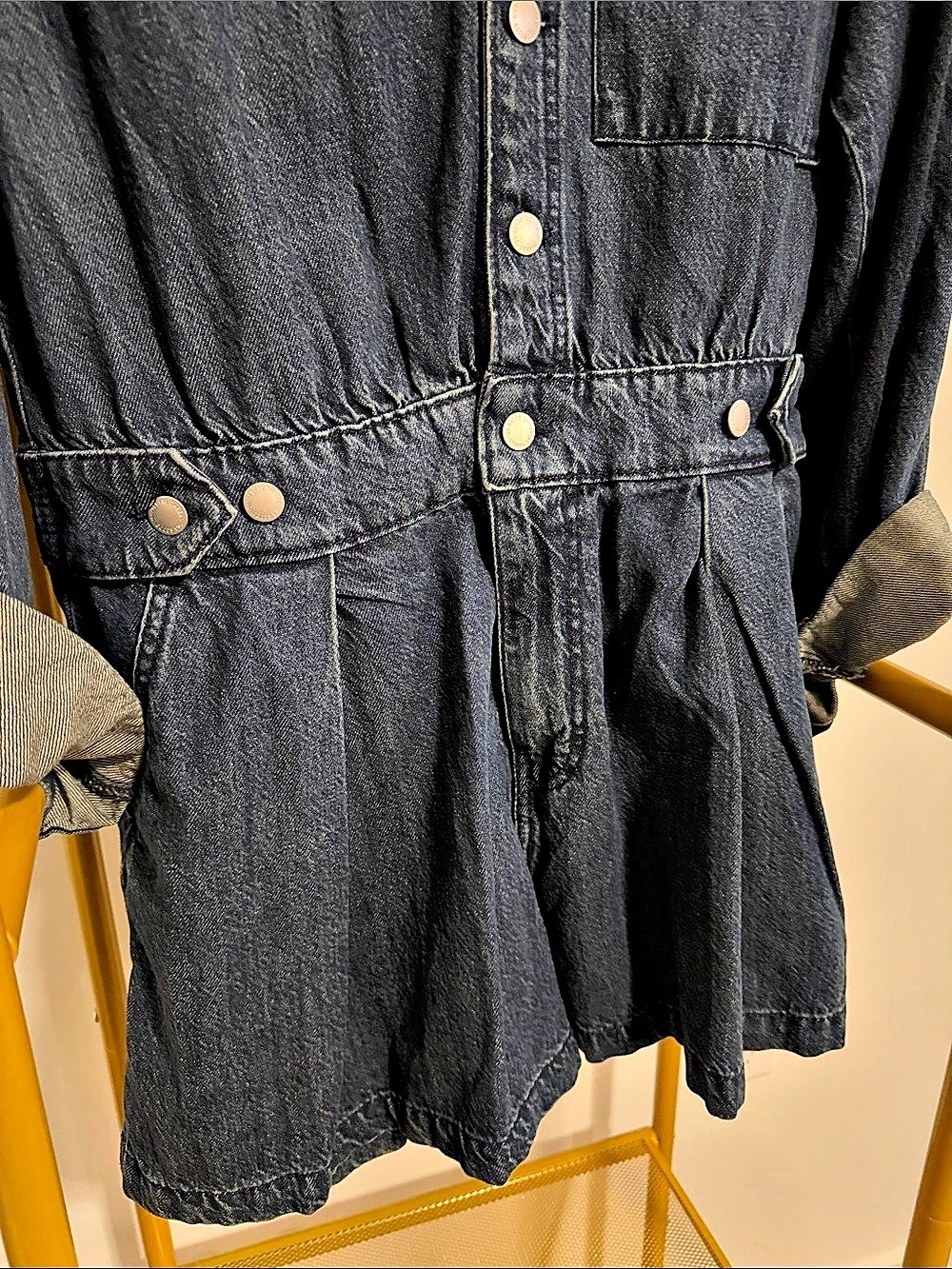 Universal Thread Denim Romper - Picture 5 of 5